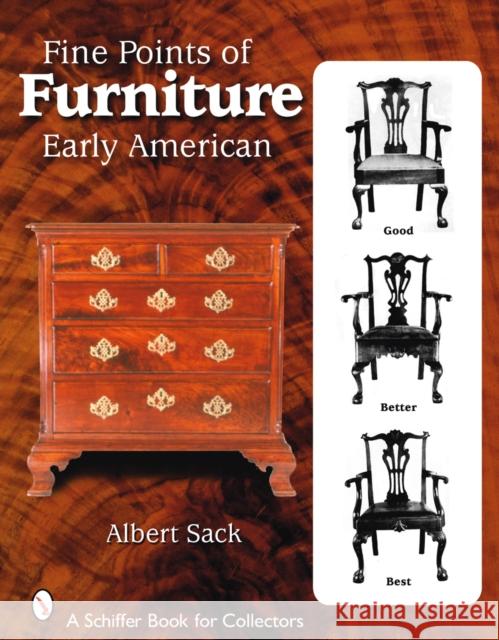 Fine Points of Furniture: Early American  9780764327377 Schiffer Publishing - książka