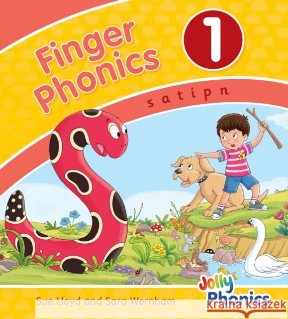 Finger Phonics Book 1: in Precursive Letters (British English edition) Sue Lloyd 9781844146437 Jolly Learning Ltd - książka