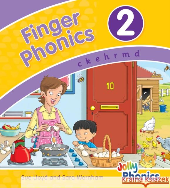 Finger Phonics Book 2: in Precursive Letters (British English edition) Sue Lloyd 9781844146444 Jolly Learning Ltd - książka