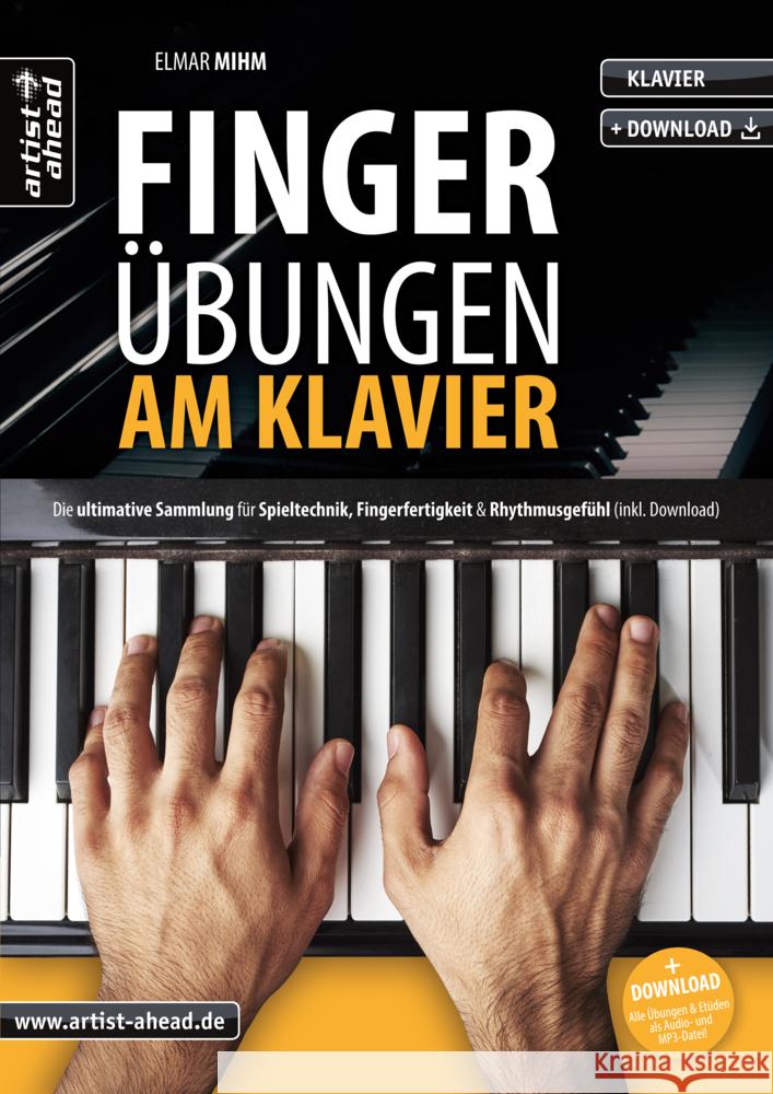 Fingerübungen am Klavier Mihm, Elmar 9783866421943 artist ahead - książka