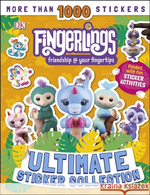 Fingerlings Ultimate Sticker Collection: With more than 1000 stickers DK   9780241377963 Dorling Kindersley Ltd - książka