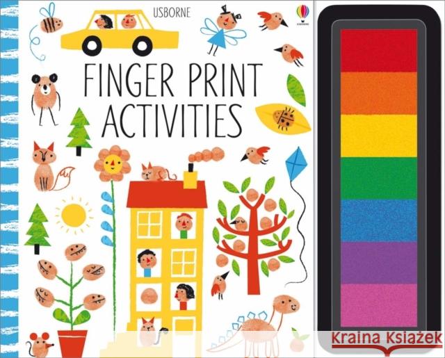 Fingerprint Activities Watt Fiona 9781409581895 Usborne Publishing Ltd - książka