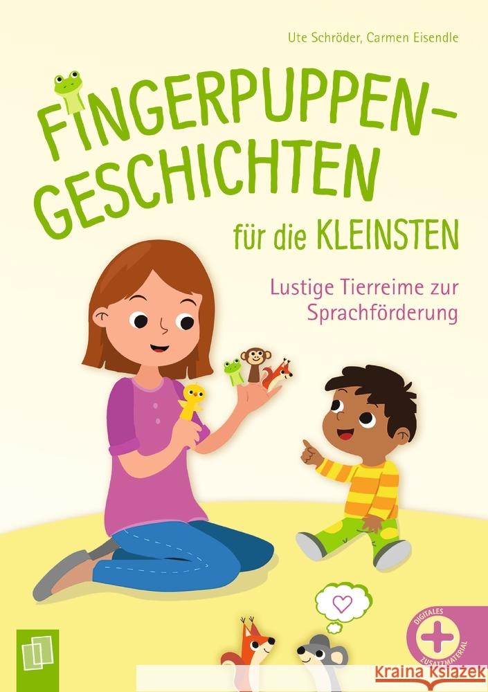 Fingerpuppen-Geschichten für die Kleinsten Schröder, Ute 9783834664303 Verlag an der Ruhr - książka