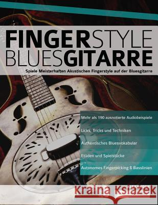 Fingerstyle Bluesgitarre Joseph Alexander 9781910403655 WWW.Fundamental-Changes.com - książka