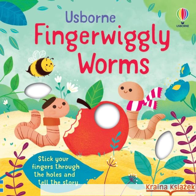 Fingerwiggly Worms FELICITY BROOKS 9781474986779 Usborne Publishing Ltd - książka