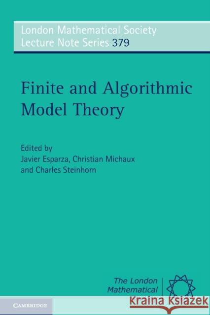 Finite and Algorithmic Model Theory Javier Esparza 9780521718202  - książka