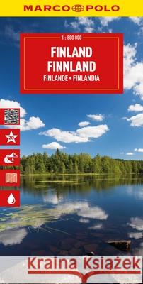 Finland Marco Polo Map Marco Polo 9783575022790 MAIRDUMONT GmbH & Co. KG - książka