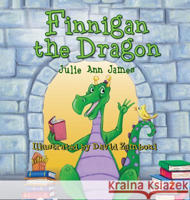 Finnigan the Dragon Julie Ann James David Zamboni 9781614933694 Peppertree Press - książka