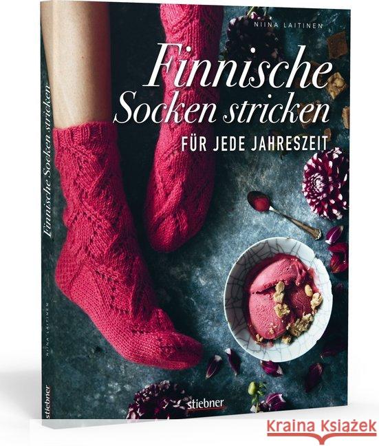 Finnische Socken stricken : Für jede Jahreszeit Laitinen, Niina 9783830720690 Stiebner - książka