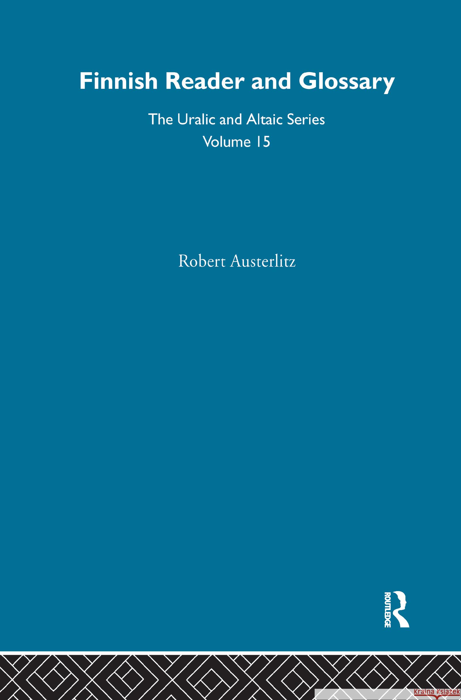 Finnish Reader and Glossary Robert Austerlitz 9780700708154 Taylor & Francis - książka