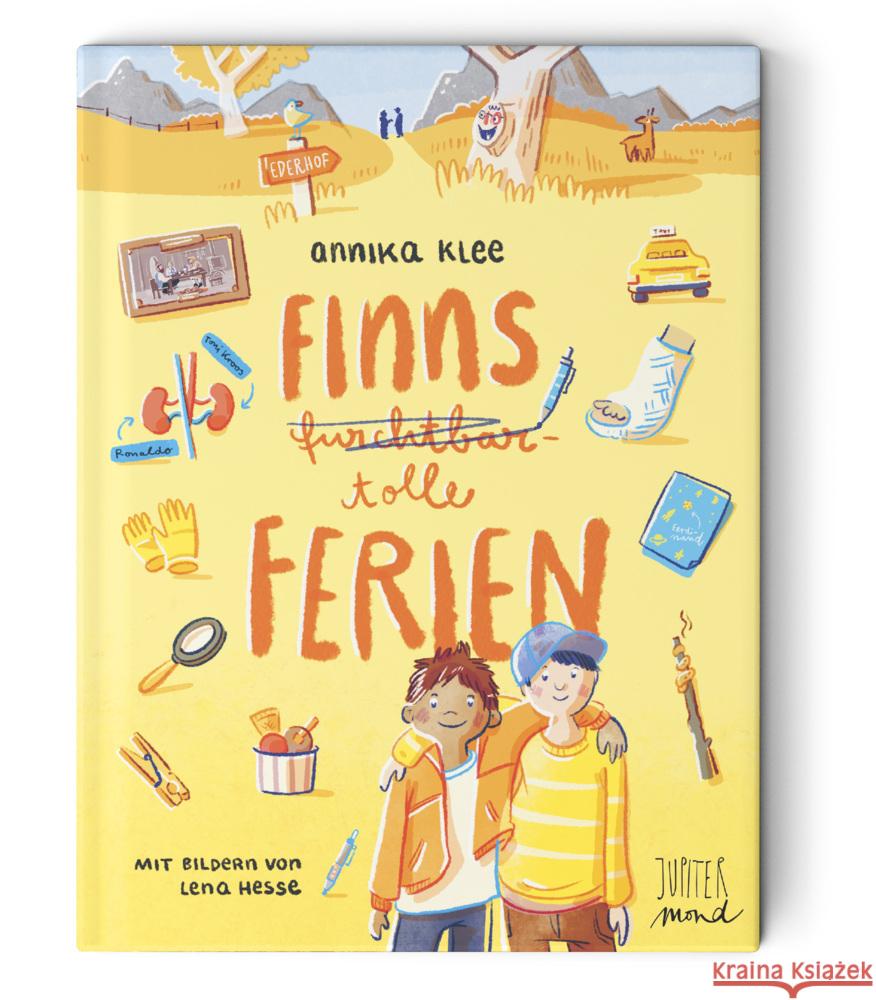 Finns furchtbartolle Ferien Klee, Annika 9783949239281 Jupitermond - książka