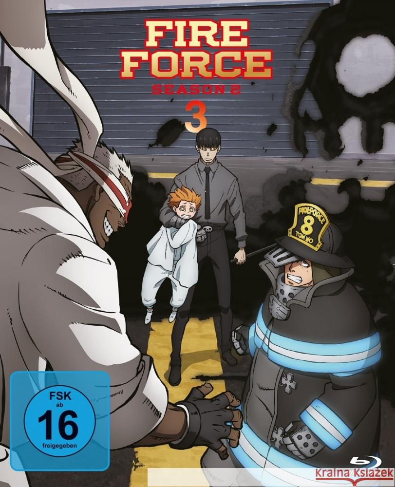 Fire Force. Staffel.2.3, 1 Blu-ray  7630017528896 AV Visionen - książka