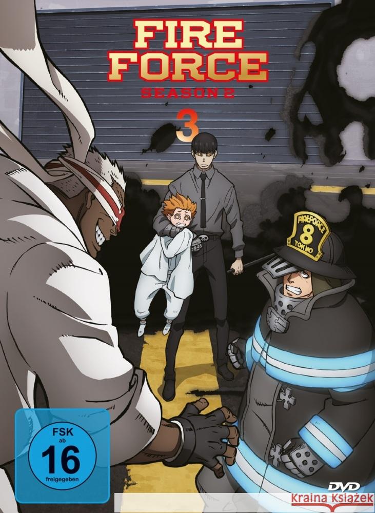 Fire Force. Staffel.2.3, 2 DVD  7630017528858 AV Visionen - książka