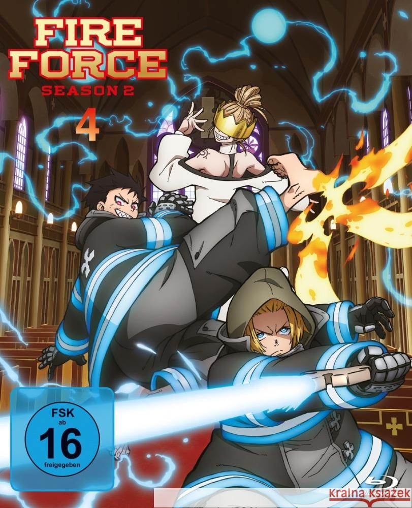 Fire Force. Staffel.2.4, 1 Blu-ray  7630017528902 Crunchyroll - książka