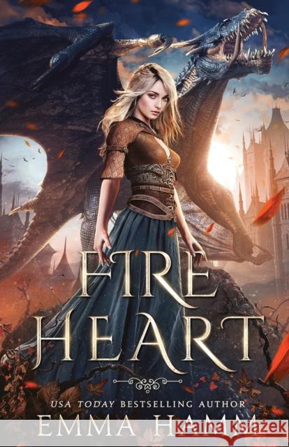 Fire Heart: A Dragon Fantasy Romance Hamm, Emma 9798491889686 Independently Published - książka