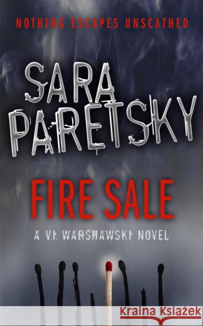 Fire Sale: V.I. Warshawski 12 Sara Paretsky 9780340839102 Hodder & Stoughton - książka