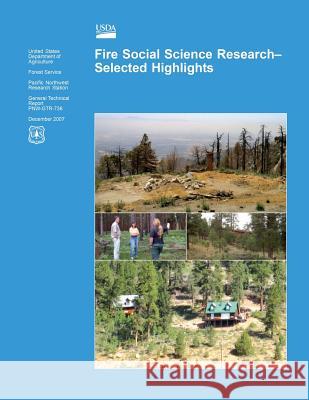 Fire Social Science Research? Selected Highlights Forest U 9781508502319 Createspace - książka