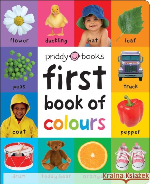 First 100 Book of Colours Roger Priddy 9781783418954 Priddy Books - książka