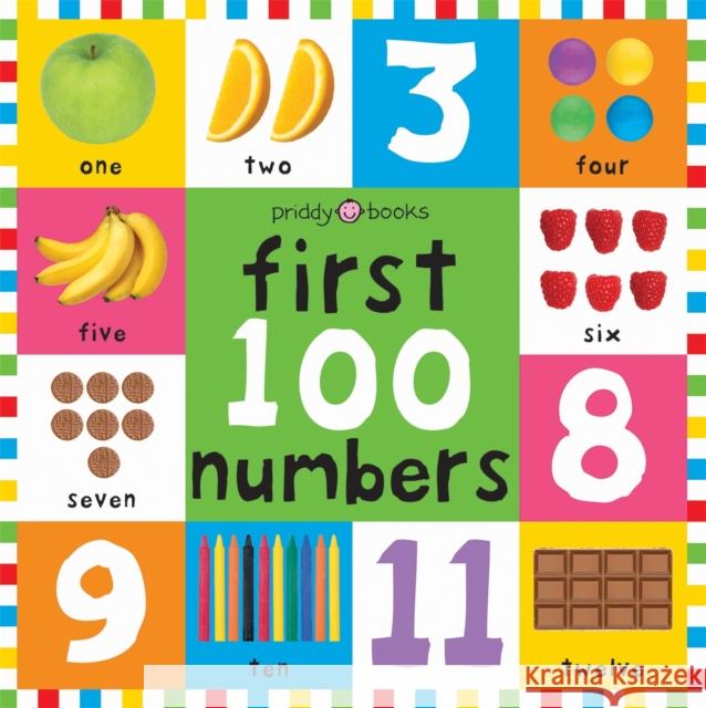 First 100 Numbers Roger Priddy 9781849156141 Priddy Books - książka