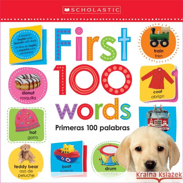 First 100 Words / Primeras 100 Palabras: Scholastic Early Learners (Lift the Flap) (Bilingual) Scholastic 9781338745733 Scholastic Inc. - książka