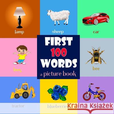 First 100 Words. a Picture Book for Baby Liza Lucky 9781724792259 Createspace Independent Publishing Platform - książka