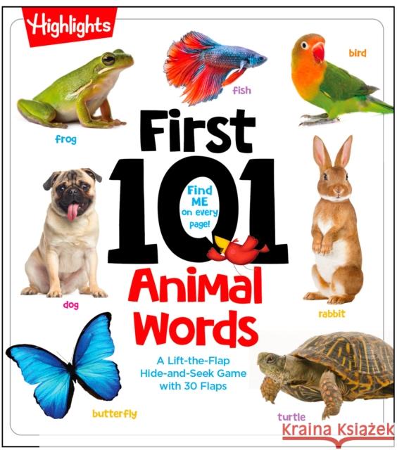 First 101 Animal Words Highlights 9781639623112 Highlights Press - książka
