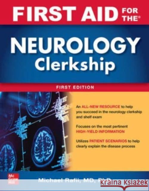 First Aid for the Neurology Clerkship Michael Rafii 9781264278848 McGraw-Hill Education - książka