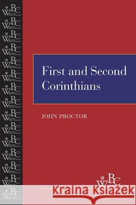 First and Second Corinthians John Proctor 9780664252625 Westminster John Knox Press - książka