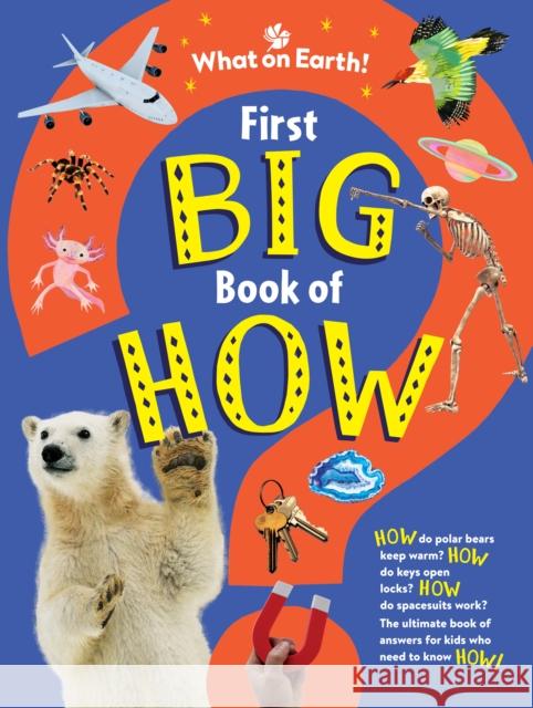 First Big Book of How: How do polar bears keep warm? How do keys open locks? How do spacesuits work? The ultimate book of answers for kids who need to know HOW! Sally Symes 9781804661185 What on Earth Publishing Ltd - książka