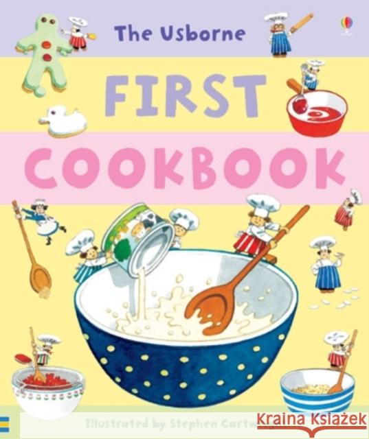 First Cookbook Fiona Watt 9780746078716 Usborne Publishing Ltd - książka