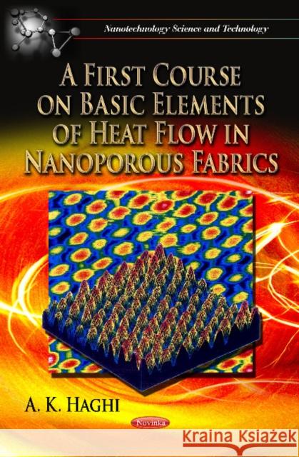 First Course on Basic Elements of Heat Flow in Nanoporous Fabrics A K Haghi 9781619429383 Nova Science Publishers Inc - książka
