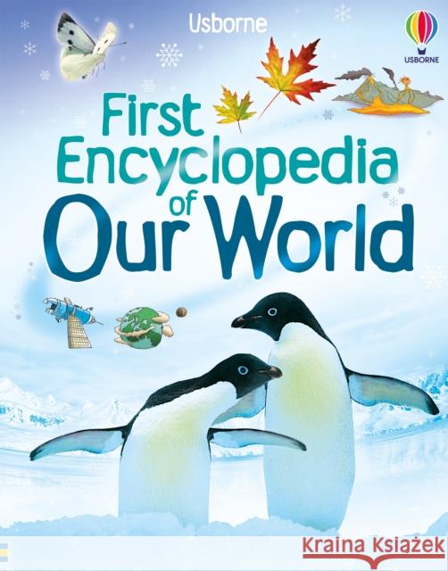 First Encyclopedia of Our World Felicity Brooks 9781836041610 Usborne Publishing Ltd - książka