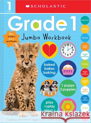 First Grade Jumbo Workbook: Scholastic Early Learners (Jumbo Workbook) Scholastic 9781339010014 Cartwheel Books - książka
