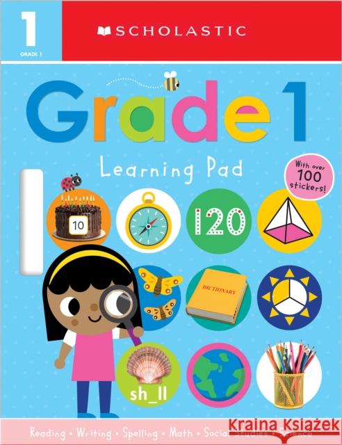 First Grade Learning Pad: Scholastic Early Learners (Learning Pad) Scholastic 9781338776331 Cartwheel Books - książka