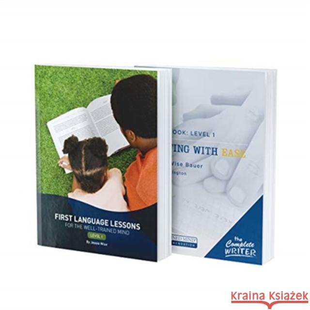 First Grade Writing and Grammar Bundle: Combining Writing with Ease and First Language Lessons Susan Wise Bauer Peter Buffington Jessie Wise 9781952469022 Well-Trained Mind Press - książka