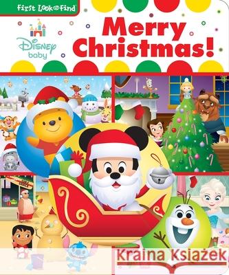 First Look and Find MIDI Disney Baby Christmas Pi Kids 9781503775350 Pi Kids - książka