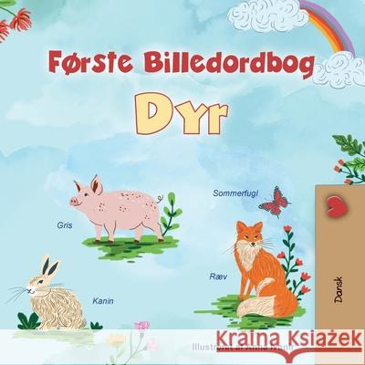 First Picture Dictionary - Animals (Danish Children's Book) Kidkiddos Books 9781834165134 Kidkiddos Books Ltd. - książka