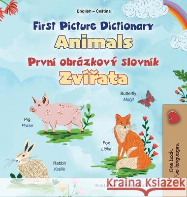 First Picture Dictionary - Animals (English Czech Bilingual Children's Book) Kidkiddos Books 9781834165028 Kidkiddos Books Ltd. - książka
