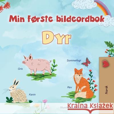 First Picture Dictionary - Animals (Norwegian Children's Book) Kidkiddos Books 9781834166605 Kidkiddos Books Ltd. - książka