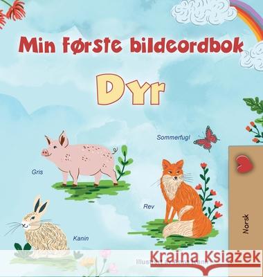 First Picture Dictionary - Animals (Norwegian Children's Book) Kidkiddos Books 9781834166612 Kidkiddos Books Ltd. - książka