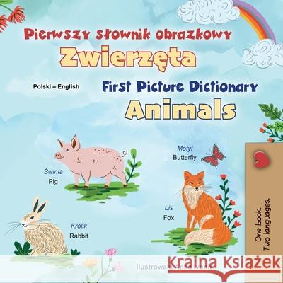 First Picture Dictionary - Animals (Polish English Bilingual Children's Book) Kidkiddos Books 9781834166902 Kidkiddos Books Ltd. - książka