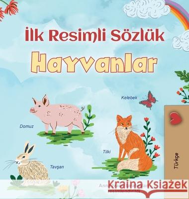 First Picture Dictionary - Animals (Turkish Children's Book) Kidkiddos Books 9781049700052 Kidkiddos Books Ltd. - książka