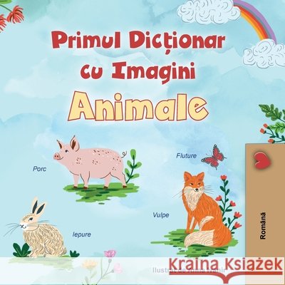 First Picture Dictionary - Animals (Romanian Children's Book) Kidkiddos Books 9781834167329 Kidkiddos Books Ltd. - książka