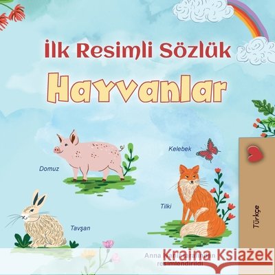 First Picture Dictionary - Animals (Turkish Children's Book) Kidkiddos Books 9781049700045 Kidkiddos Books Ltd. - książka