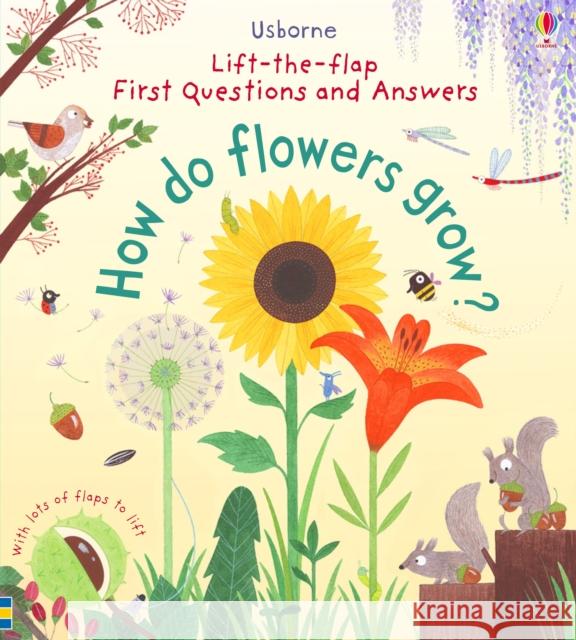 First Questions and Answers: How do flowers grow? Katie Daynes 9781409582137 Usborne Publishing Ltd - książka