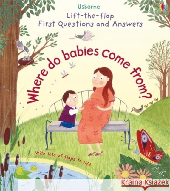 First Questions and Answers: Where do babies come from? Katie Daynes 9781409598824 Usborne Publishing Ltd - książka