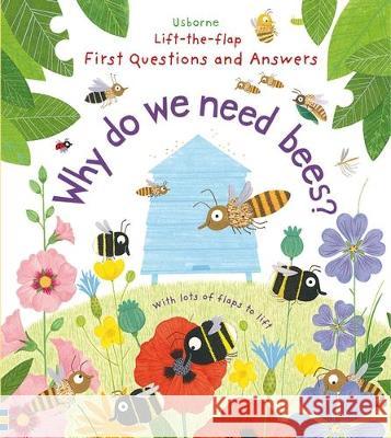 First Questions and Answers: Why Do We Need Bees? Katie Daynes Christine Pym 9781805070344 Usborne Books - książka