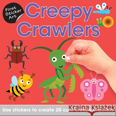 First Sticker Art: Insects: First Sticker Art  9781438089287 B.E.S. - książka