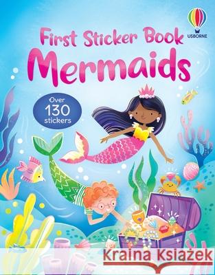 First Sticker Book Mermaids Alice Beecham Katie Wood 9781836053644 Usborne Books - książka