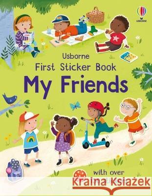 First Sticker Book My Friends Holly Bathie Joanne Partis 9781805070092 Usborne Books - książka